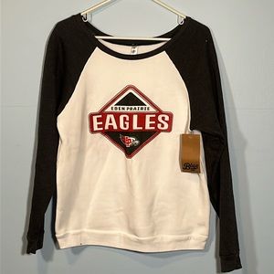 Blue 84 White & Grey Sweatshirt w/ EP Eagles Logo